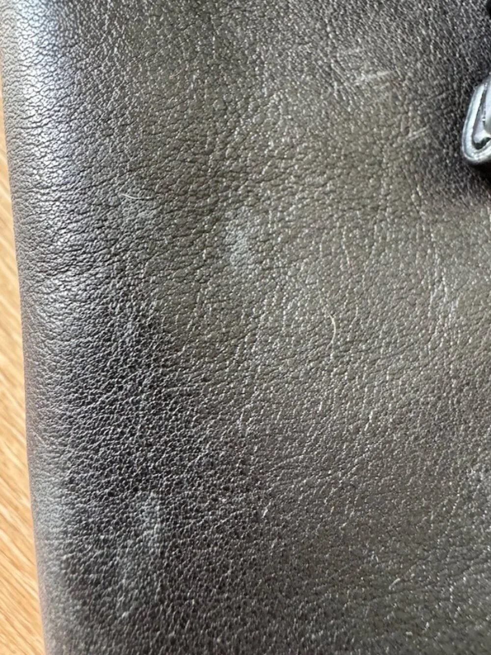 Coach Black Leather Backpack